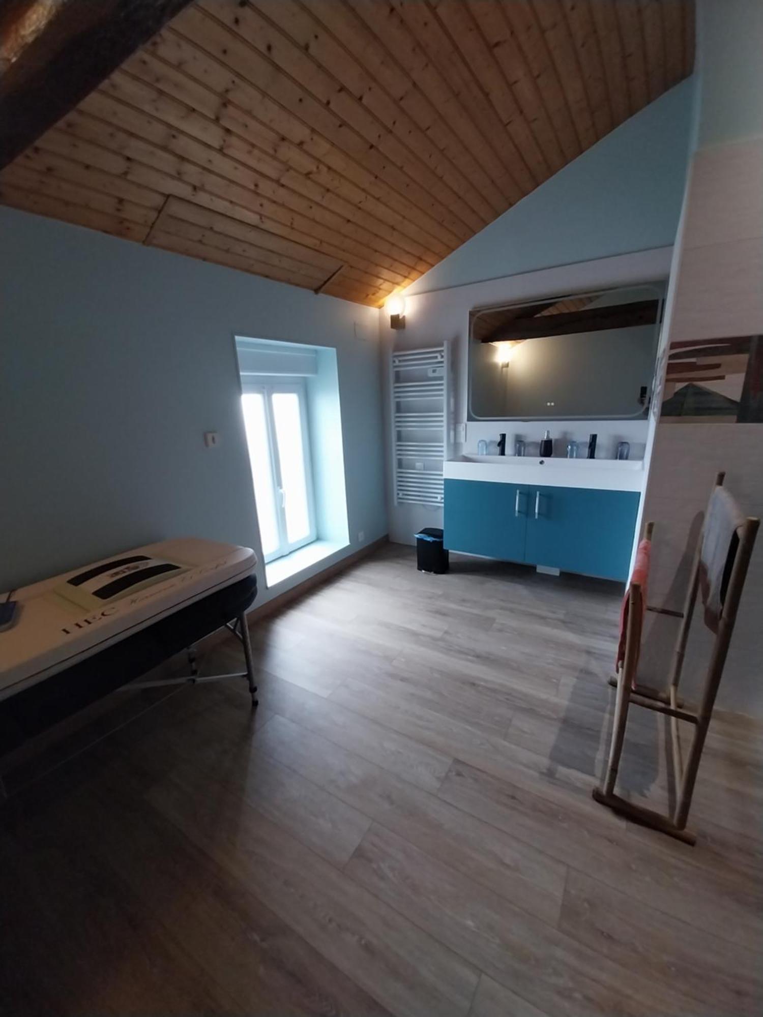 Bed and Breakfast Au Granit Bleu Faye-l'Abbesse Esterno foto